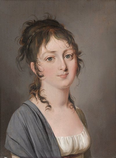 Louis-Léopold Boilly - Ritratto della contessa François de Sainte-Aldegonden da Louis Leopold Boilly