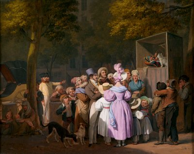Louis-Léopold Boilly - Il povero gatto da Louis Leopold Boilly
