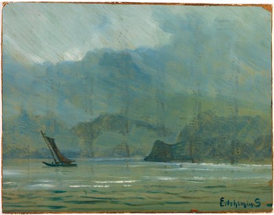 Paesaggio blu pallido da Louis M. Eilshemius