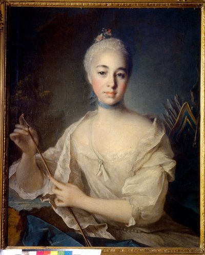 Ritratto della contessa Anna Vorontsova da Louis Tocqué