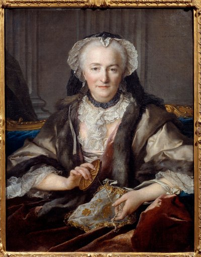Ritratto di Madame Dange da Louis Tocqué