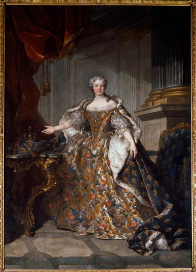 Ritratto di Maria Leszczyńska, regina di Francia da Louis Tocqué