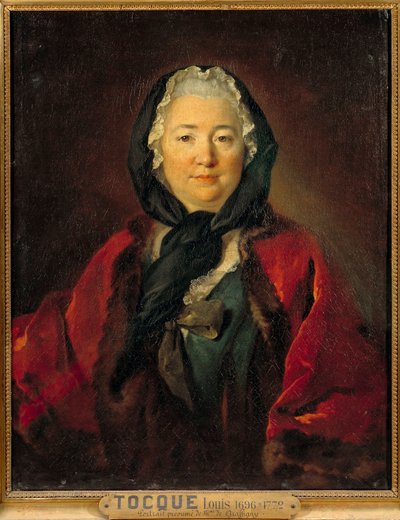 Presunto ritratto di Madame de Graffigny (1695-1758) da Louis Tocqué