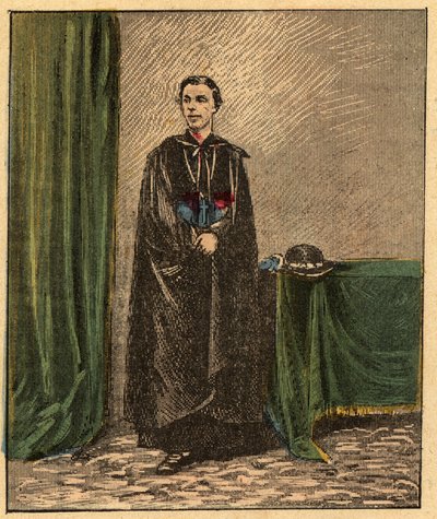 Louis-Gaston de Segur (1844-1879) vescovo francese - Incisione da 