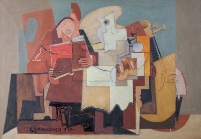 Il Lettore da Louis Marcoussis