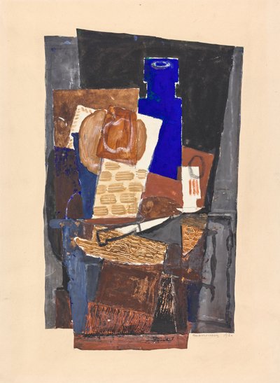 Natura Morta con Coltello da Louis Marcoussis