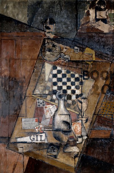 Natura Morta con Scacchiera, 1912 da Louis Marcoussis