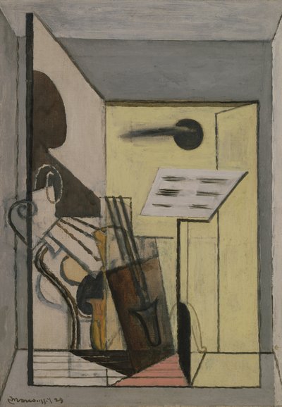 Il foglio del punteggio, 1929 da Louis Marcoussis