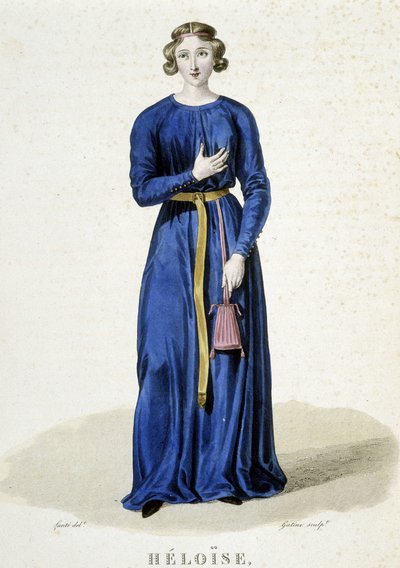 Eloisa - in "Galerie francaise des femmes célèbres" da Louis Marie Lante