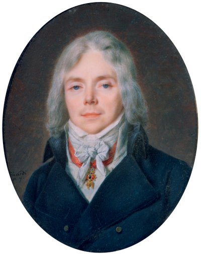 Charles-Maurice de Talleyrand, c1766-1825 da Louis Marie Sicard