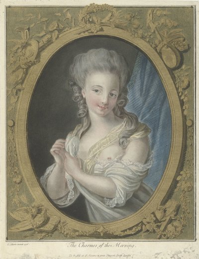 Giovane donna al mattino da Louis Marin Bonnet