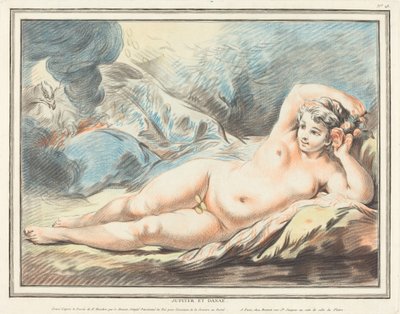 Giove e Danae da Louis Marin Bonnet