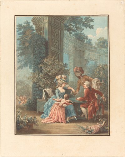 Le goûter da Louis Marin Bonnet