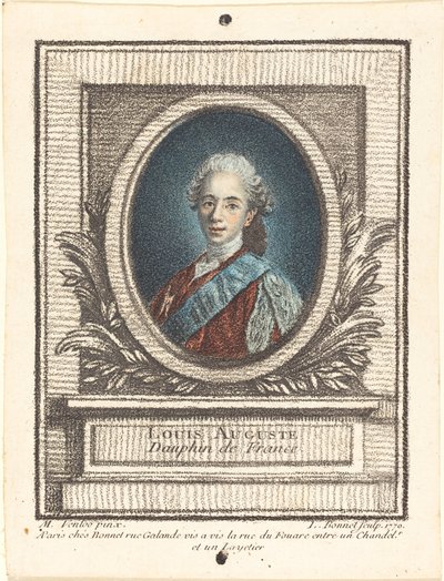 Louis-Auguste, Delfino di Francia da Louis Marin Bonnet