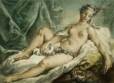 Il risveglio di Venere, dopo François Boucher; Le Reveil de Venus, dopo François Boucher, 1769 da Louis Marin Bonnet