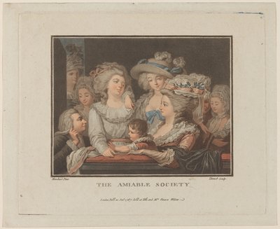 La società amabile da Louis Marin Bonnet
