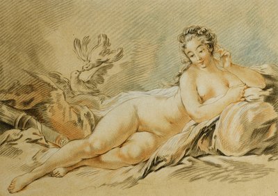 Venere riposante, dopo François Boucher; Le Repos de Venus, dopo François Boucher, 1774 da Louis Marin Bonnet
