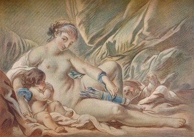 Venere e Cupido, XVIII secolo, 1919 da Louis Marin Bonnet