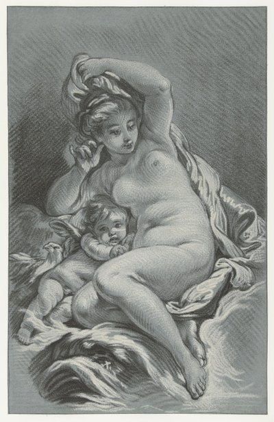 Venere e Cupido da Louis Marin Bonnet