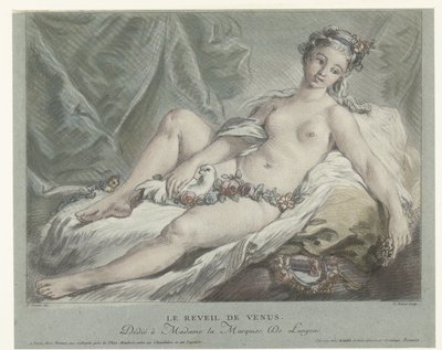 Venere si sveglia da Louis Marin Bonnet