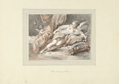 Venere sorpresa da Cupido da Louis Marin Bonnet