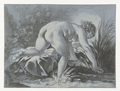 Donna che lava da Louis Marin Bonnet