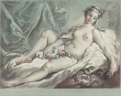 Il risveglio di Venere da Louis Marin Bonnet after François Boucher