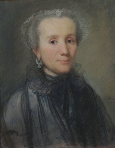 Ritratto di una donna della nobiltà polacca, 1776 da Louis Marteau