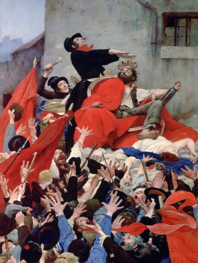 Apoteosi della plebaglia da Louis Maurice Boutet de Monvel
