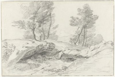 Grotte delle Capre al confine tra Nemorosa e Fredda, Voyage en Italie, en Sicile et à Malte - 1778 (titolo della serie) da Louis Mayer