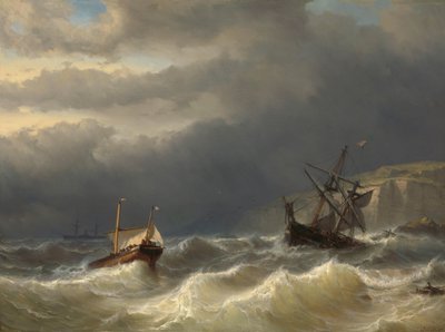Tempesta nello Stretto di Dover da Louis Meijer
