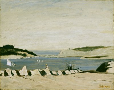 Scena costiera, 1909 da Louis Michel Eilshemius