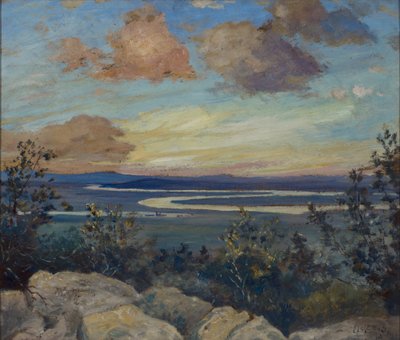Fiume serpeggiante da Louis Michel Eilshemius