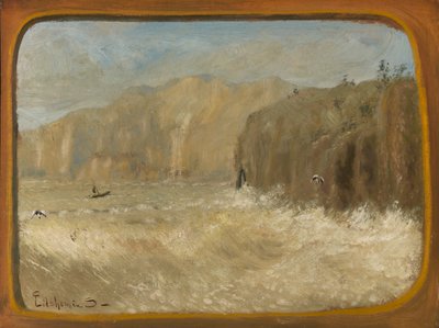 Due gabbiani e scogliere, ca. 1913-1921 da Louis Michel Eilshemius