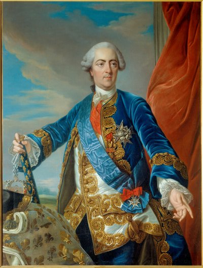 Ritratto di Luigi XV da Louis Michel van Loo