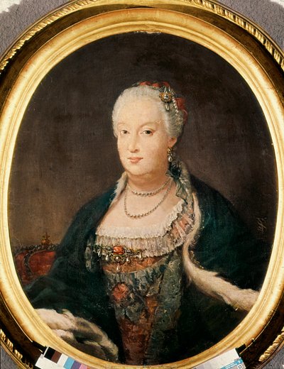 Barbara de Braganza (1711-1758), Regina di Spagna (1746-1758) moglie di Ferdinando VI da Louis Michel van Loo