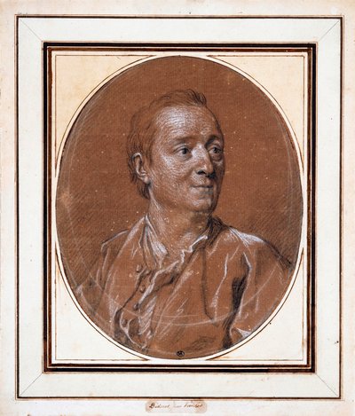 Ritratto di Denis Diderot 1713-1784, 1767 da Louis Michel van Loo
