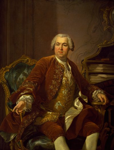 Ritratto di Nicolas Beaujon da Louis Michel van Loo