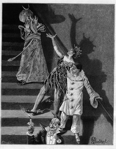 La sera del ballo in maschera, la stretta scala dell