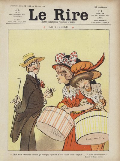 Illustrazione per Le Rire da Louis Morin