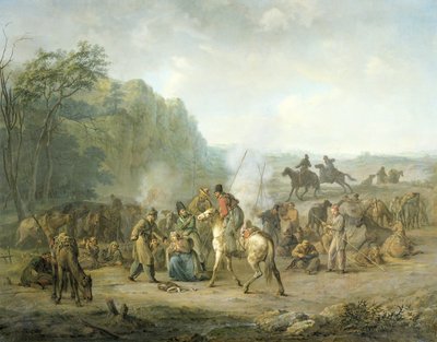 Cossack Bivouac da Louis Moritz