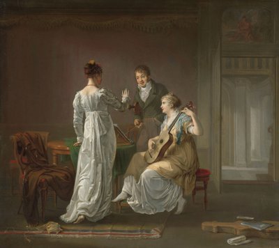 La lezione di musica da Louis Moritz