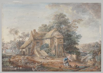 Le Petit Trianon, Versailles da Louis Nicolas van Blarenberghe