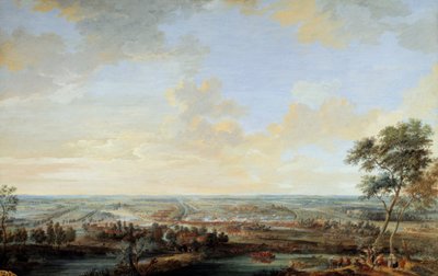 Guerra di successione austriaca (1741-1748): Battaglia di Melle vinta dal Visconte di Chayla, 9 luglio da Louis Nicolas van Blarenberghe