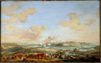 Guerra di successione austriaca (1741-1748): Assedio dei castelli di Namur dal conte di Clermont dal 24 al 30 settembre 1746 da Louis Nicolas van Blarenberghe