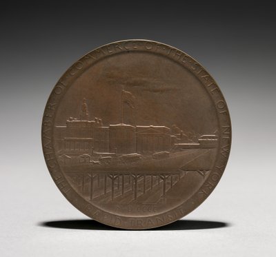 Medaglia: Abram Stevens Hewitt [retro] da Louis Oscar Roty