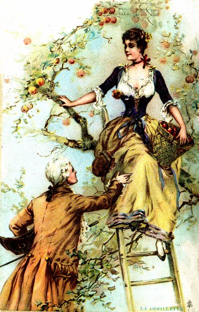 Raccolta: Pubblicità per il cacao Blooker 1874 da Louis Paul Pierre Dumont