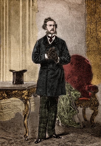 Ritratto di Phileas Fogg, personaggio de Il giro del mondo in ottanta giorni, romanzo d