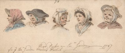 Acconciature a Covent Garden da Louis Philippe Boitard