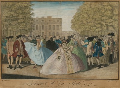 Gusto alla moda, 1745 da Louis Philippe Boitard